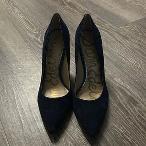 Sam Edelman Hazel Navy Suede Never Worn